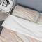 Designart 'Copper Dreams watercolor' Shabby Bedding Set - Duvet Cover & Shams